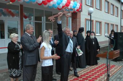 В благодатном месте Рязанской области открылась новая школа